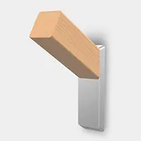 PXB-WM05-111-MK（メジロカバ） フック PXB-WM05-111型 - COAT HOOK PXB-WM05-111 White Birch/Plain Satin