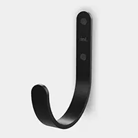 DFHK-BJ165-BL（塗装／マットブラック） ステンレス ビッグフック DFHK-BJ型 - STAINLESS STEEL BIG HOOK DFHK-BJ