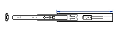 家具金物・建築金物/スライドレール・収納テーブル金物/スライドレール